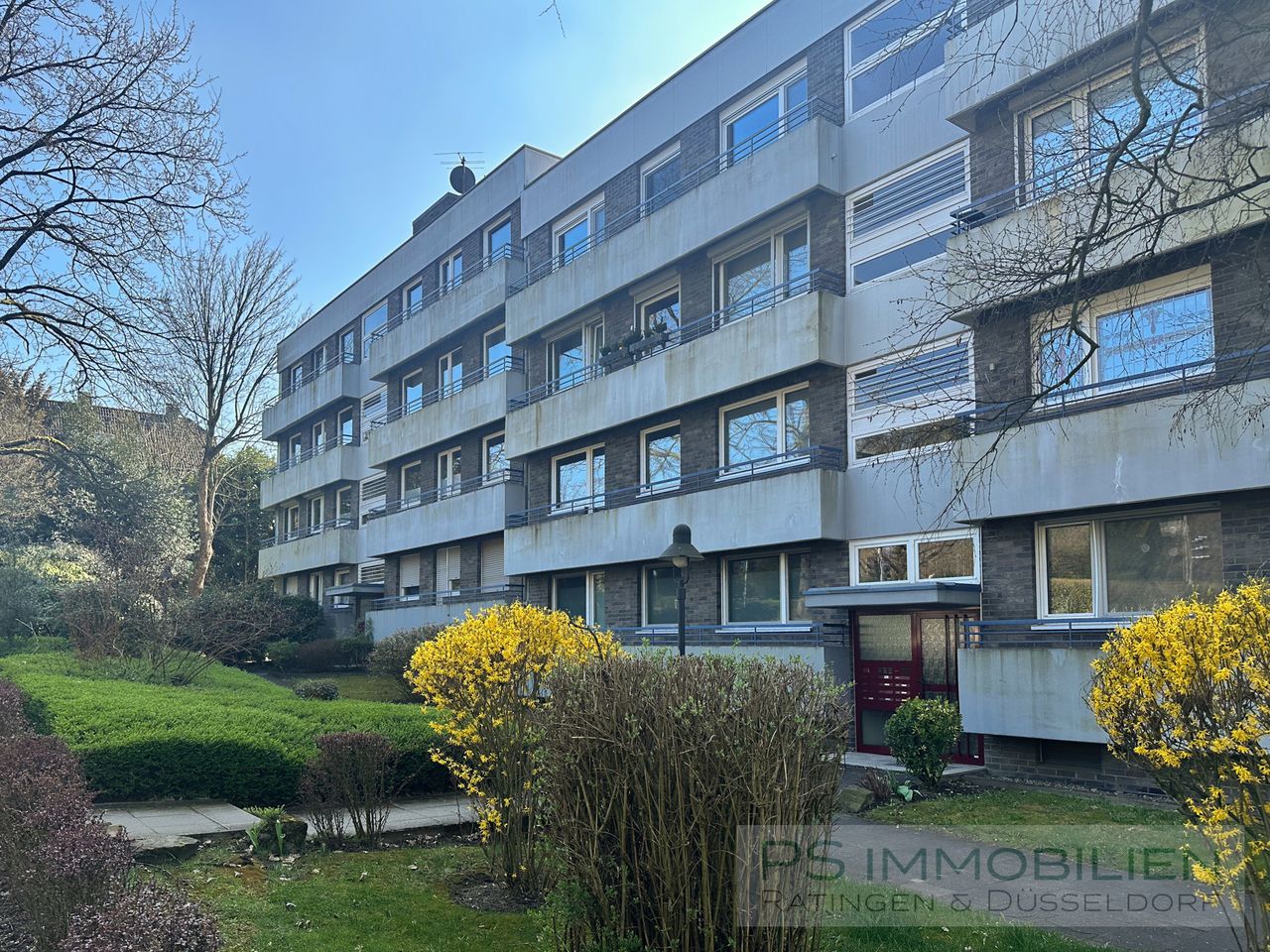 Aussicht vom Balkon